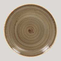 Тарелка RAK Porcelain Twirl Alga плоская 27 см