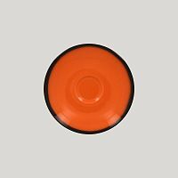 Блюдце RAK Porcelain LEA Orange 15 см, к чашке 81223536 (оранжевый цвет)