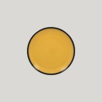 Тарелка круглая RAK Porcelain LEA Yellow 21 см (желтый цвет)