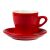Кофейная пара Barista (Бариста) 280 мл, красный цвет, P.L. Proff Cuisine (кор= 36 шт)