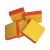 Коробка для кондитерских изделий 16*16*5 см, оранжевый-жёлтый, картон, Garcia de Pou