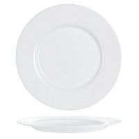 Тарелка Luminarc 19 см, стеклокерамика, белый цвет, ARC, Франция (/6/24)