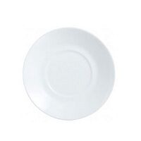 Блюдце Luminarc 16 см, стеклокерамика, белый цвет, ARC, Франция (/6/)