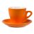Кофейная пара Barista (Бариста) 280 мл, оранжевый цвет, P.L. Proff Cuisine (кор= 36 шт)