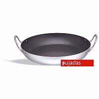 Сковорода для паэльи с двумя ручками d 20 см, h 4 см, алюминий с антипригарным покрытием, Pujadas