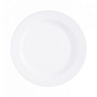 Тарелка Luminarc 27 см, стеклокерамика, белый цвет, ARC, Франция (/6/24)