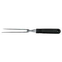Вилка поварская PRO-Line 17,5 см, черная пластиковая ручка, P.L. Proff Cuisine