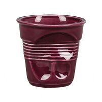 Чашка для капучино Barista (Бариста) "мятая" 225 мл фиолетовая, h 8,5 см, P.L. Proff Cuisine