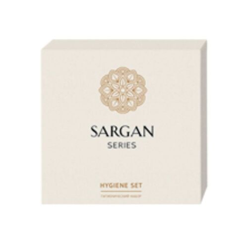 Набор швейный Sargan: игла, нити разных цветов, 2 пуговицы (черная и белая), булавка