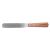 Нож-лопатка кондитерская металлическая с деревянной ручкой, изогнутая, 25 см, P.L. - Proff Chef Line