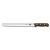 Нож для нарезки Victorinox Rosewood, волнистое лезвие, закругленное острие, 30 см, ручка розовое дер