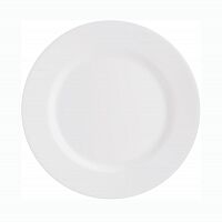 Тарелка Luminarc "Новая Аквитания" 15 см, стеклокерамика, белый цвет, ARC, Франция (/6/24)